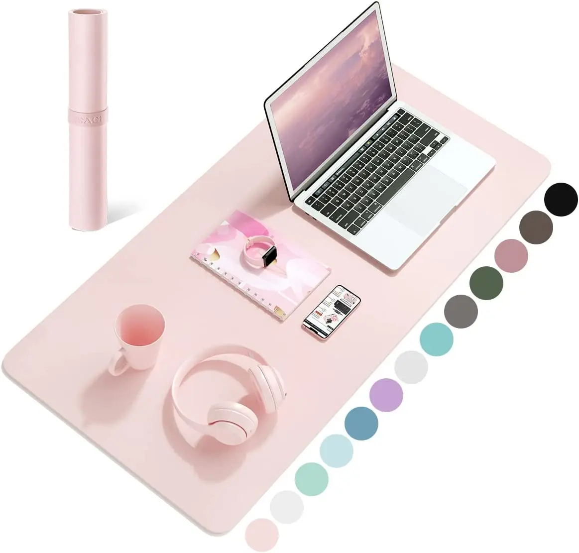 Desk Mat Waterproof PVC Mouse  - đánh giá và giá Pc Gaming Pink